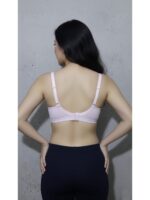 Peach Cotton Stuff Single Foam Pad Bra - Image 3