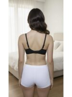 New Black Single Foam Pad Bra - Image 3
