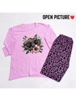 New Cotton Fabric Jersey Night Suit - Image 3